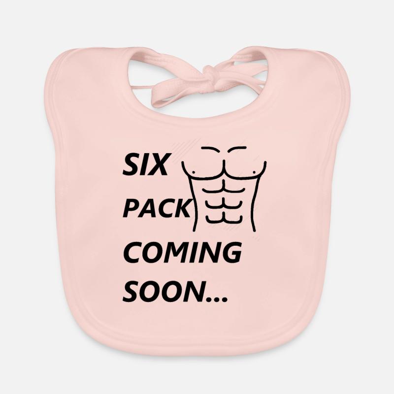 Sixpack à venir Bavoir bio Bébé