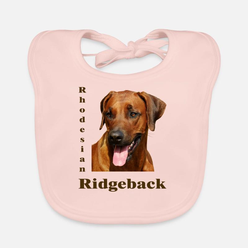 Rhodesian Ridgeback Organic Baby Bibs
