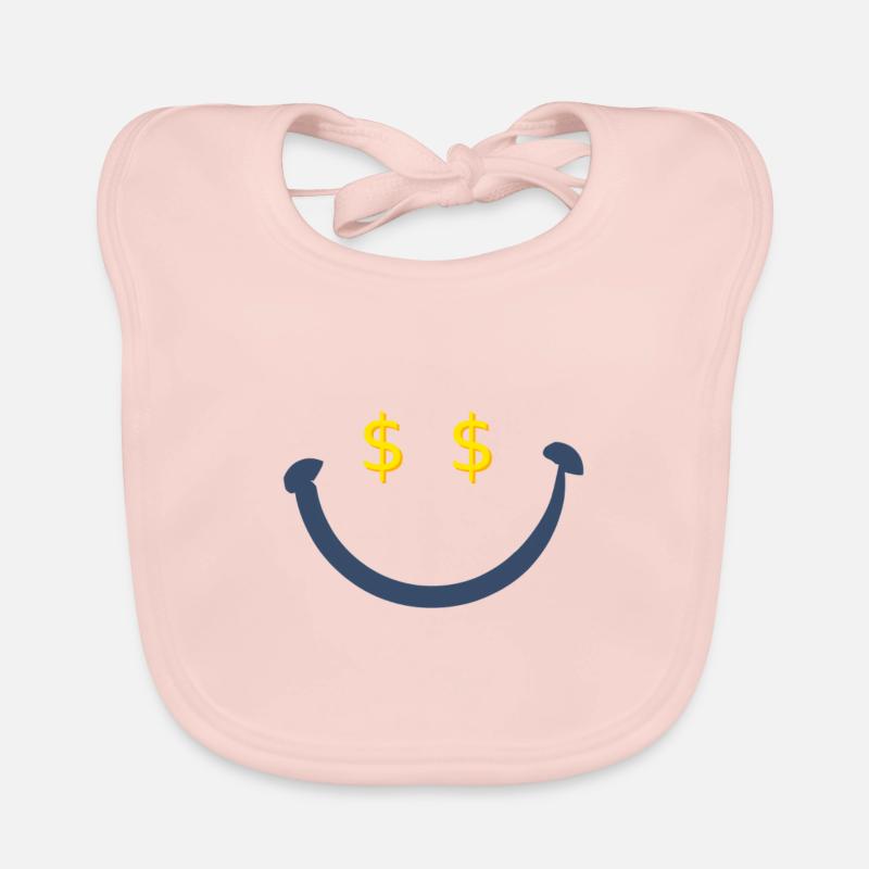 Dollar-Lächeln Baby Bio-Lätzchen