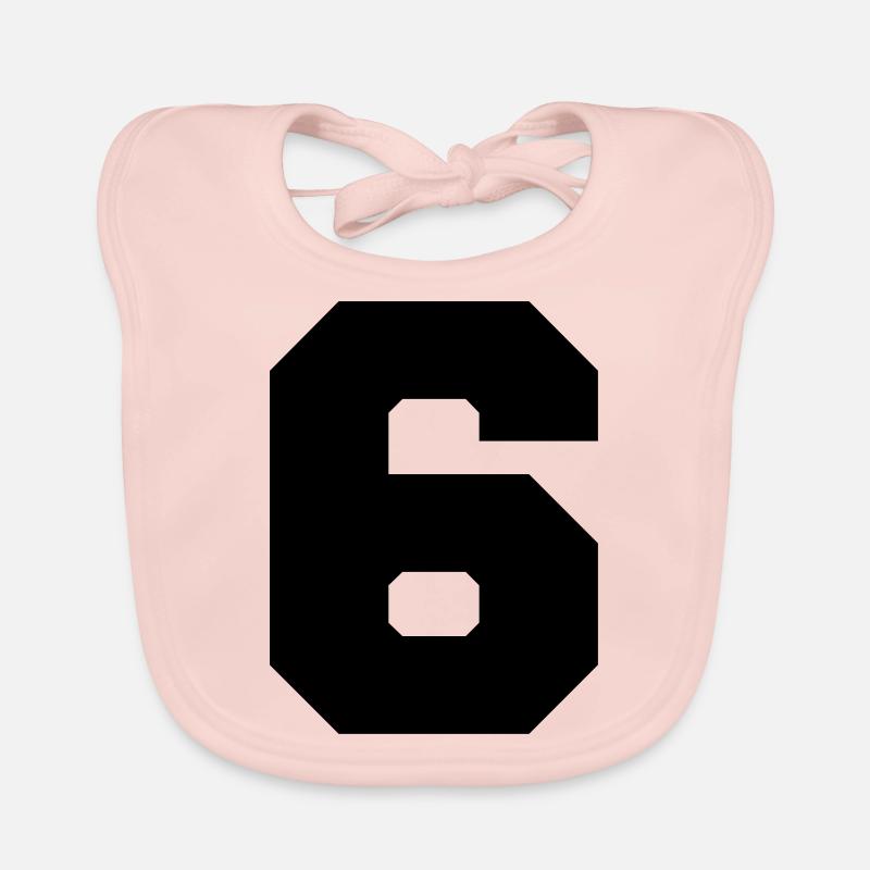 6 Organic Baby Bibs