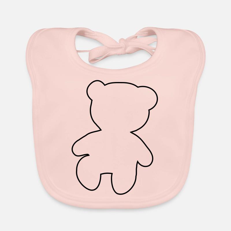 teddy Organic Baby Bibs