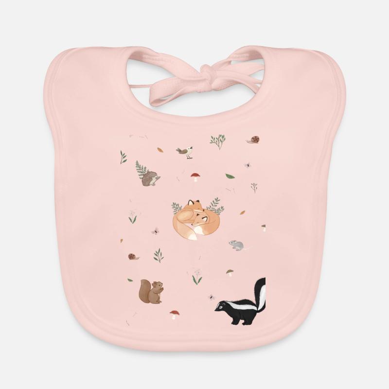 Forêt Bavoir bio Bébé