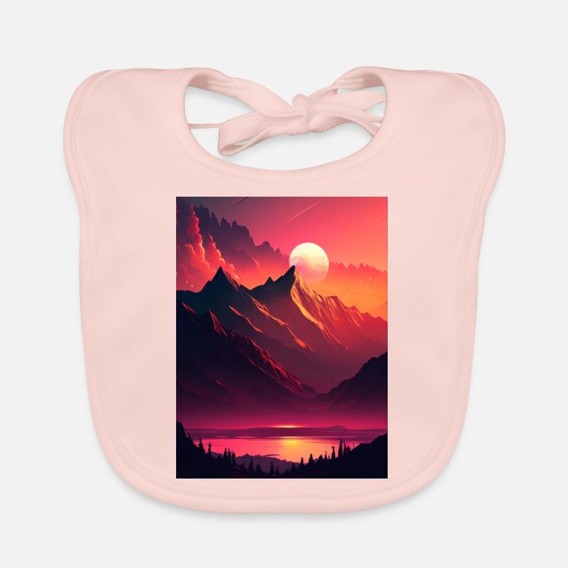 Sunset I Bavoir bio Bébé