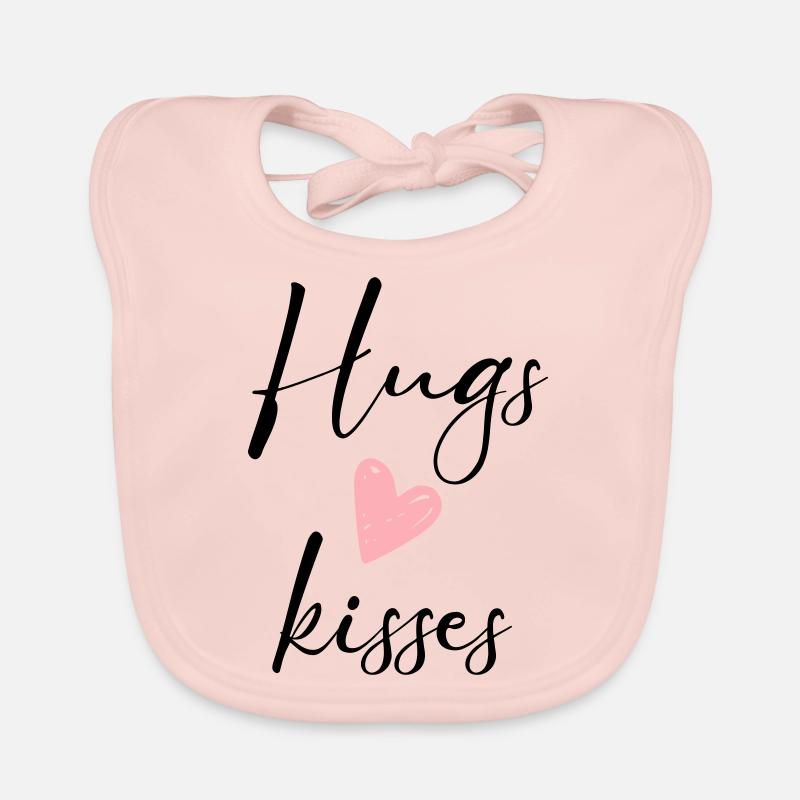 Câlins & baisers Bavoir bio Bébé