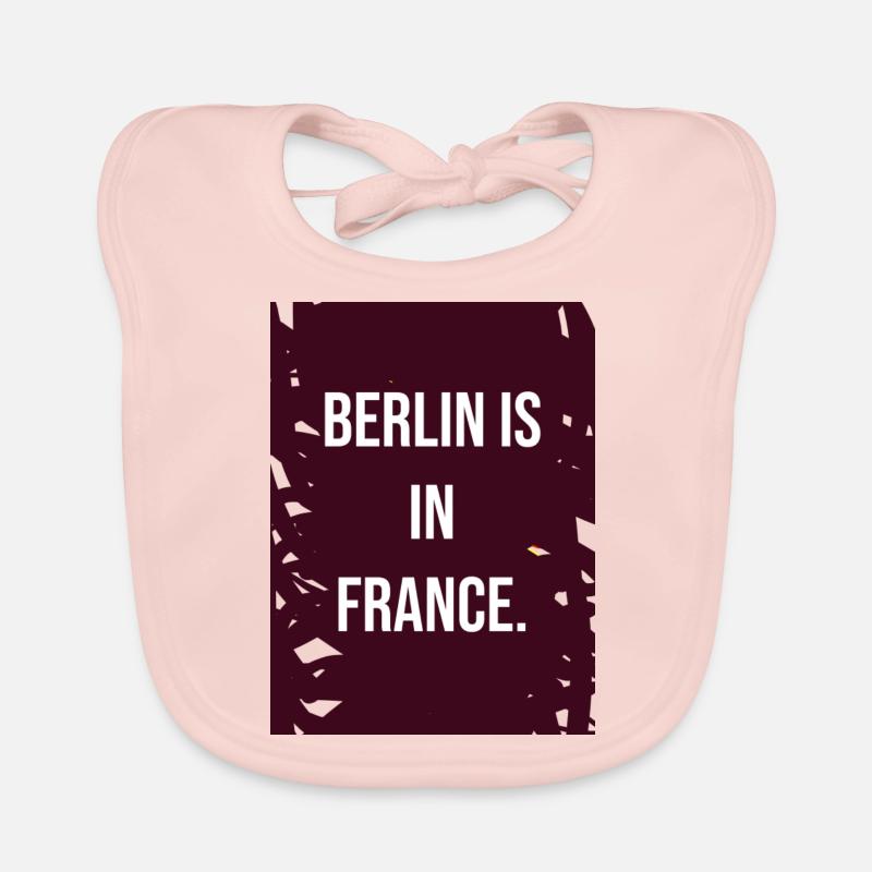 Gift Idea for German Geography Teacher Organic Baby Bibs