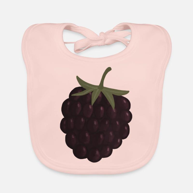 Brombeere Baby Bio-Lätzchen