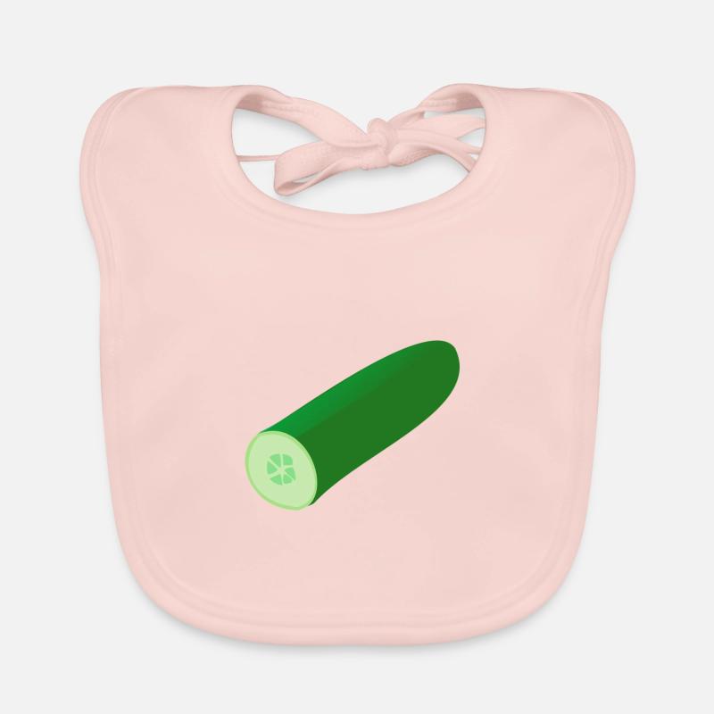 Concombres Bavoir bio Bébé