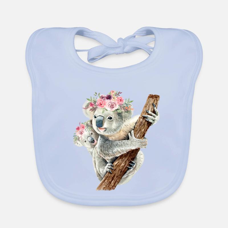 Bébé Koala Bavoir bio Bébé
