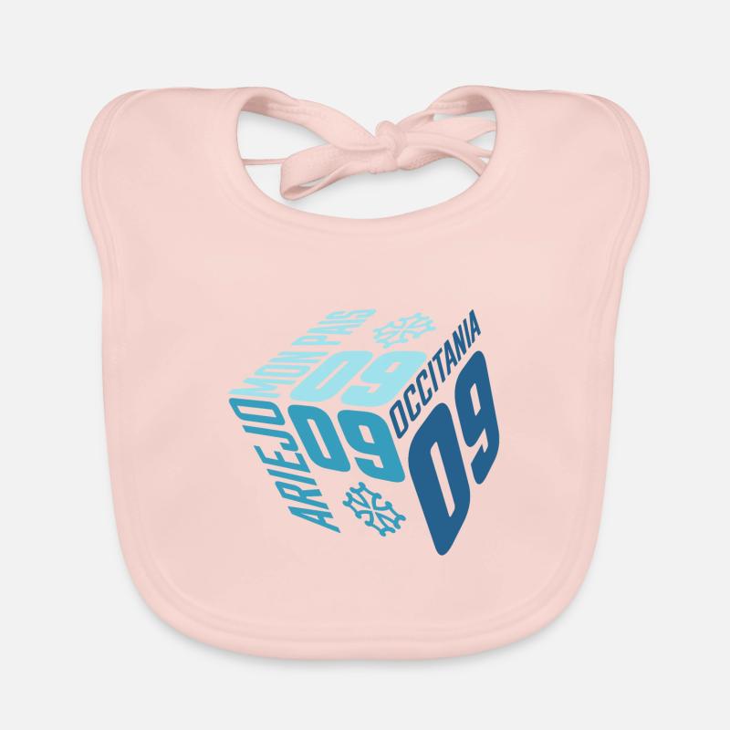 Le Cube d' Ariège. Bavoir bio Bébé