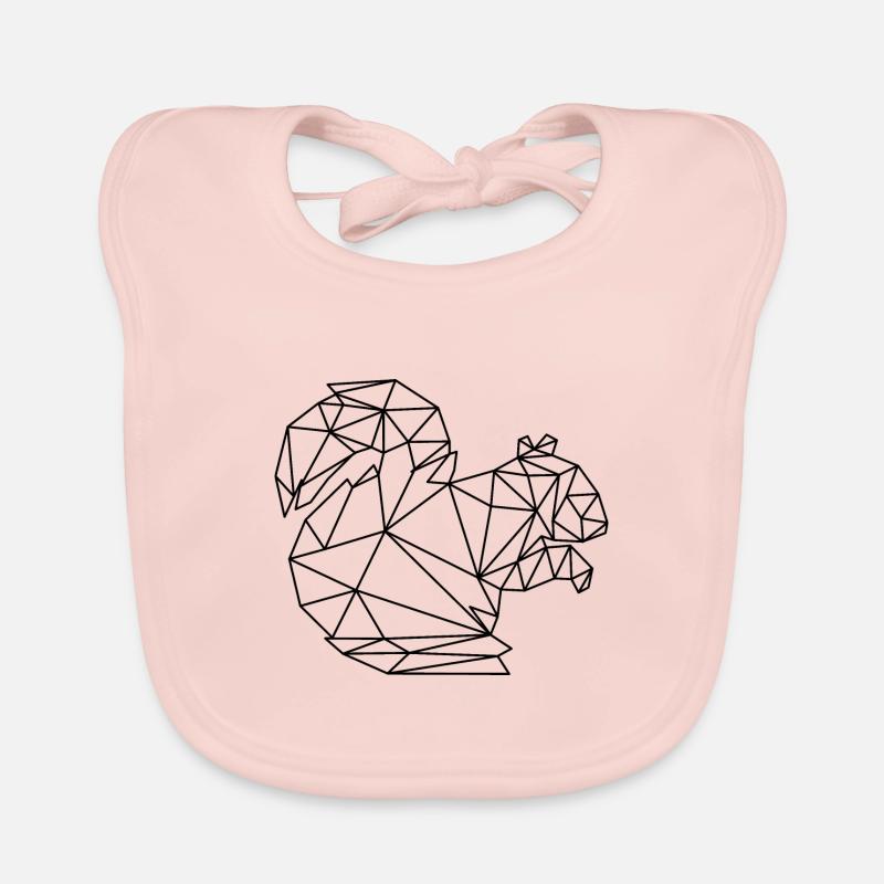 Eichhörnchen Baby Bio-Lätzchen