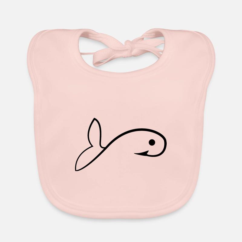 Fish Organic Baby Bibs
