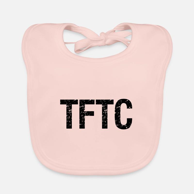 TFTC Geocaching Sprüche Baby Bio-Lätzchen