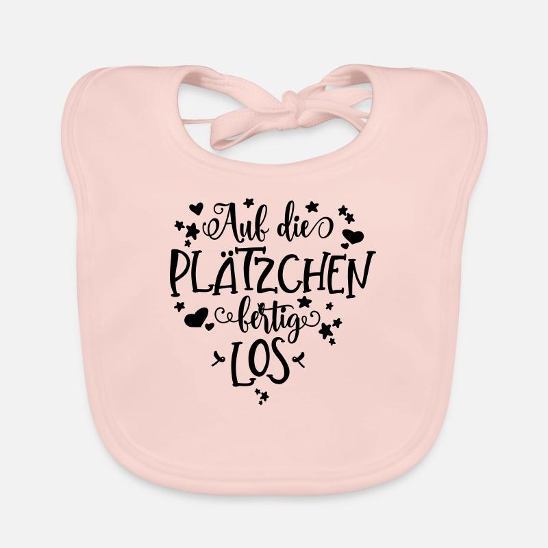 sur les plaçons Bavoir bio Bébé