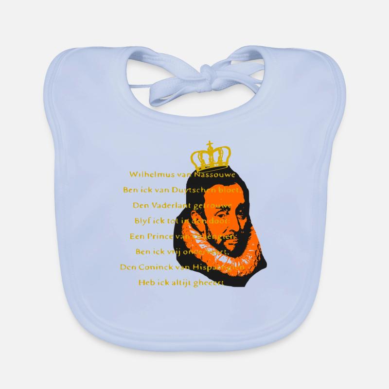 Jour du roi Bavoir bio Bébé