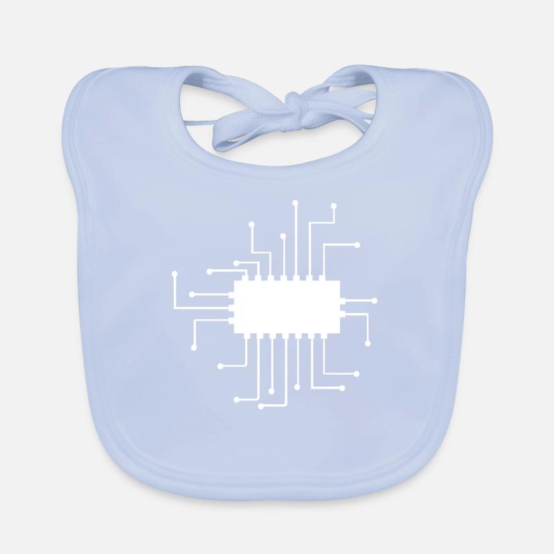 elektronisch Mikro Schild Baby Bio-Lätzchen