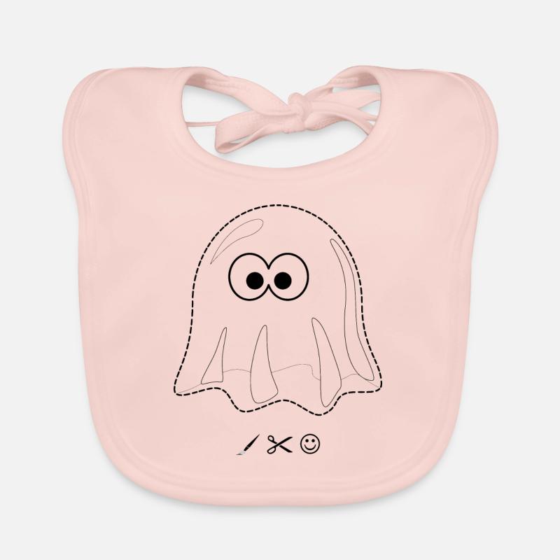 Gespenst Baby Bio-Lätzchen