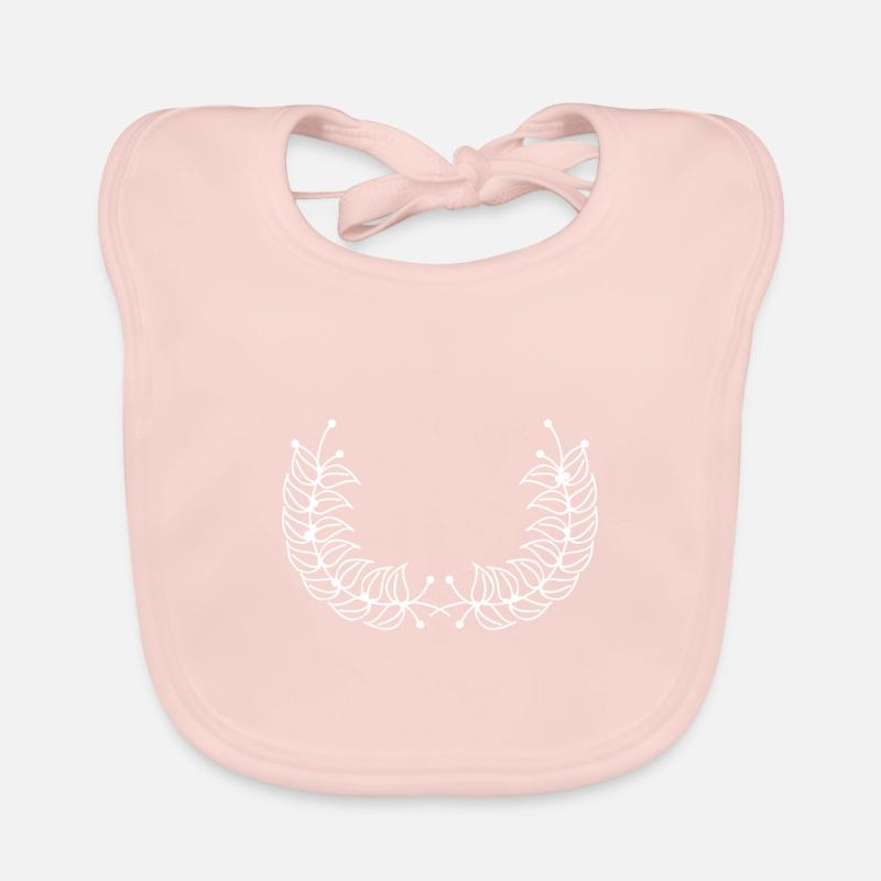 couronne Bavoir bio Bébé