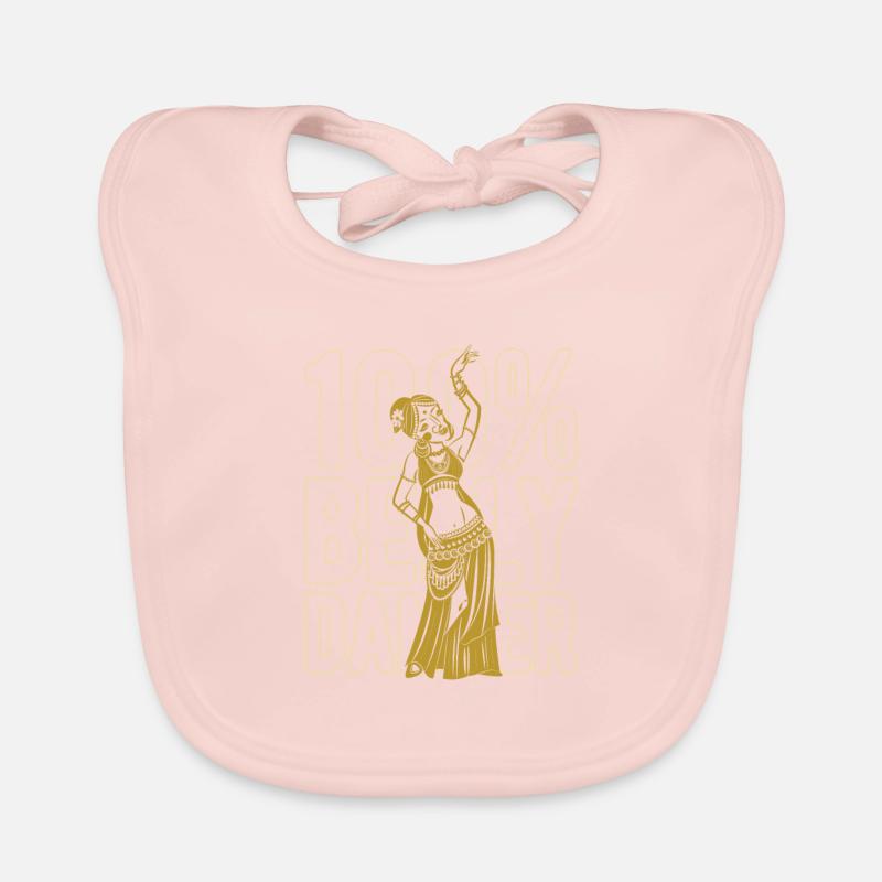 100% Belly Dancer For Belly Dancer Organic Baby Bibs