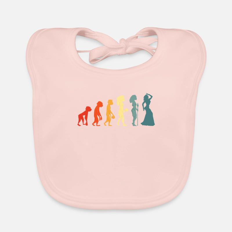 Belly Dance Evolution For Belly Dancer Organic Baby Bibs