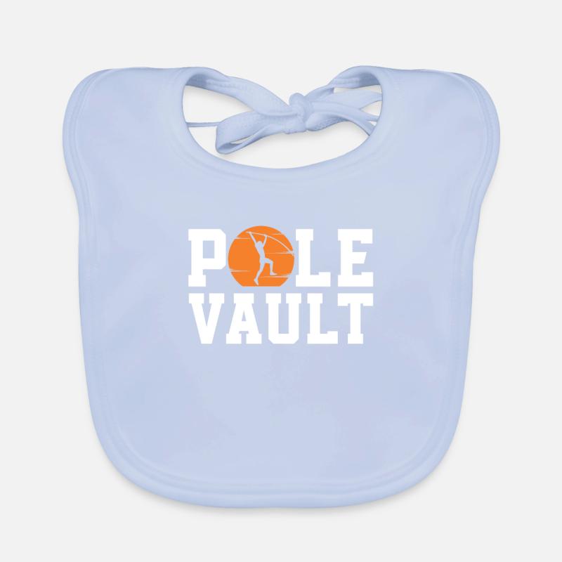 Paul Vault Athletics Pole Vault Organic Baby Bibs