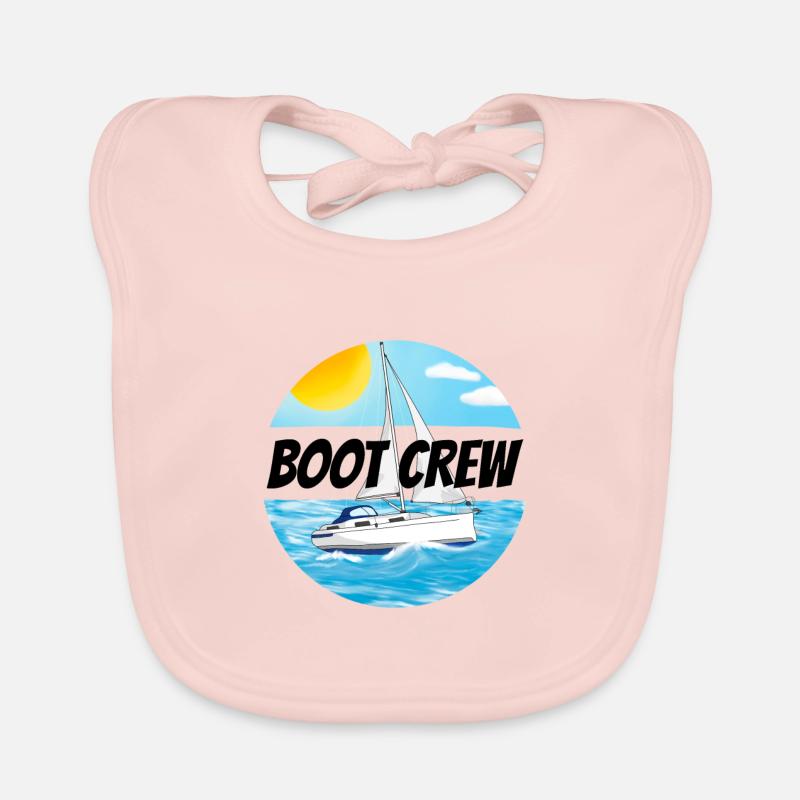 Boot crew Motorboot Baby Bio-Lätzchen