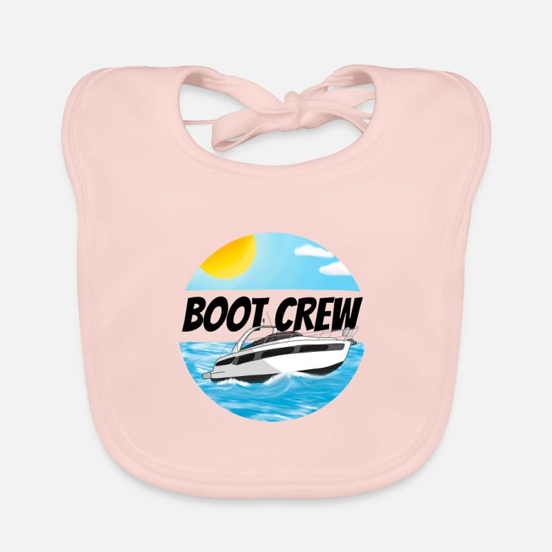Boot crew Motorboot Baby Bio-Lätzchen