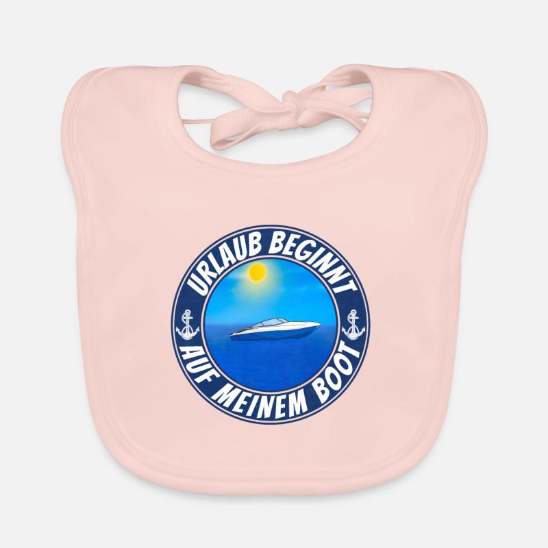 Gruppen Boot Urlaub Baby Bio-Lätzchen