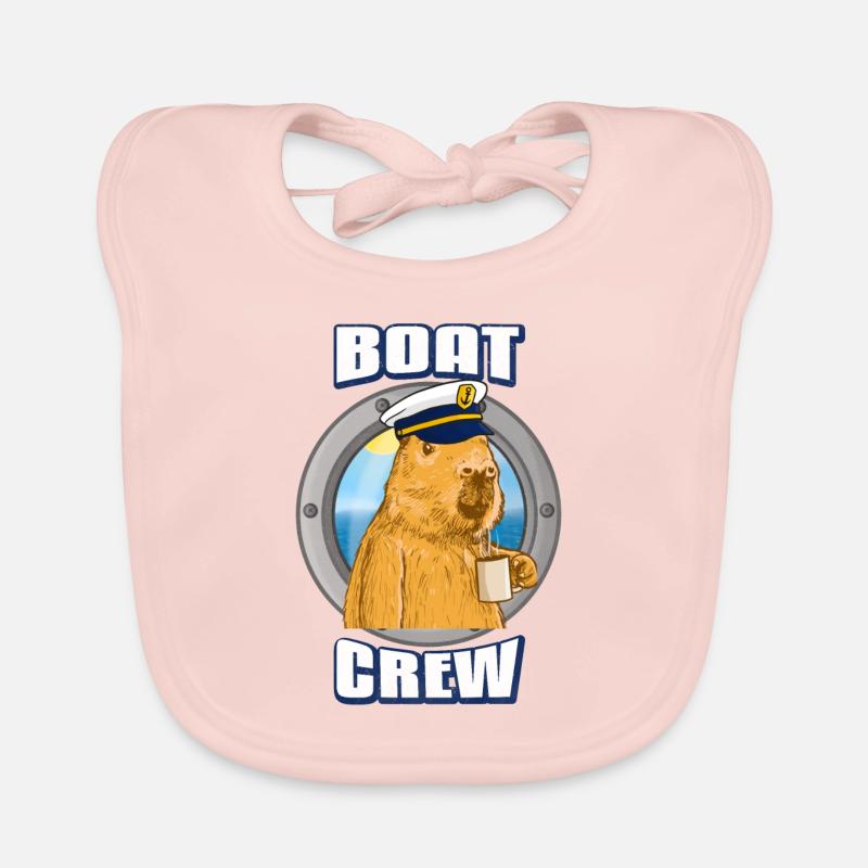 Boat Crew Organic Baby Bibs