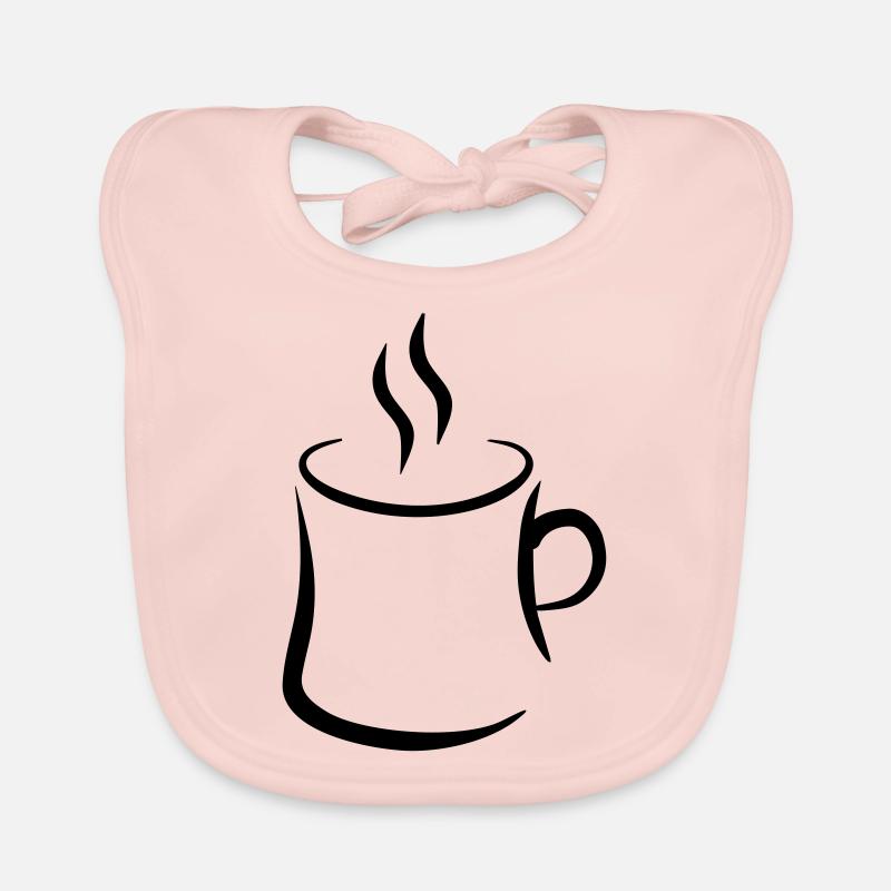 café Bavoir bio Bébé