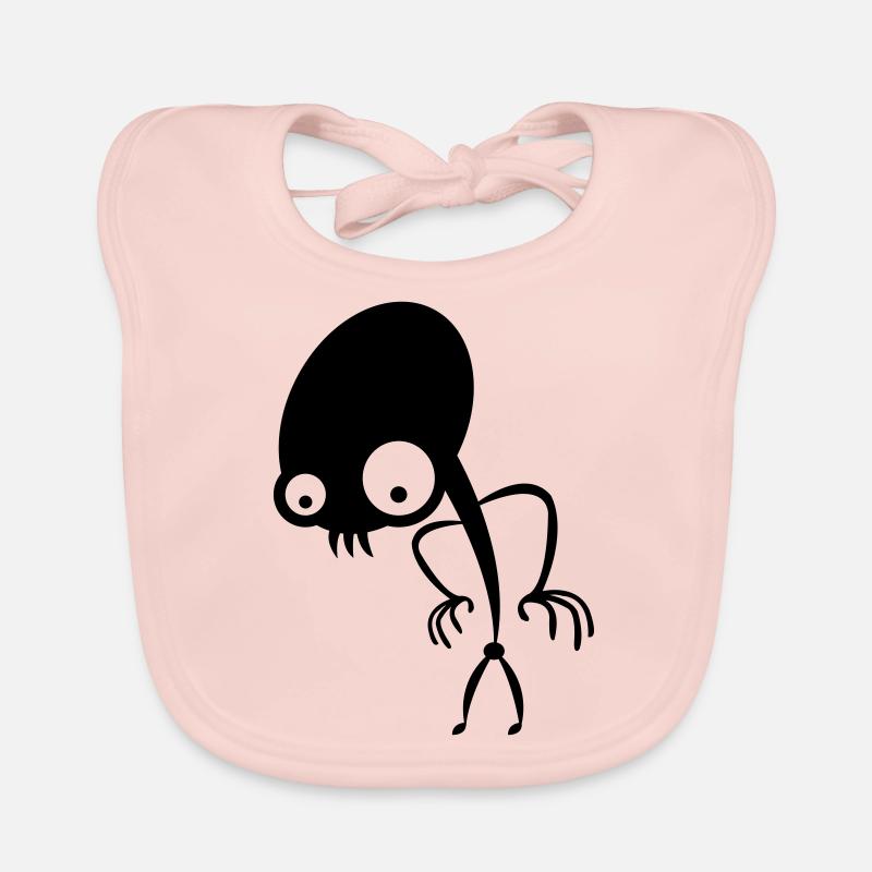 alien Organic Baby Bibs