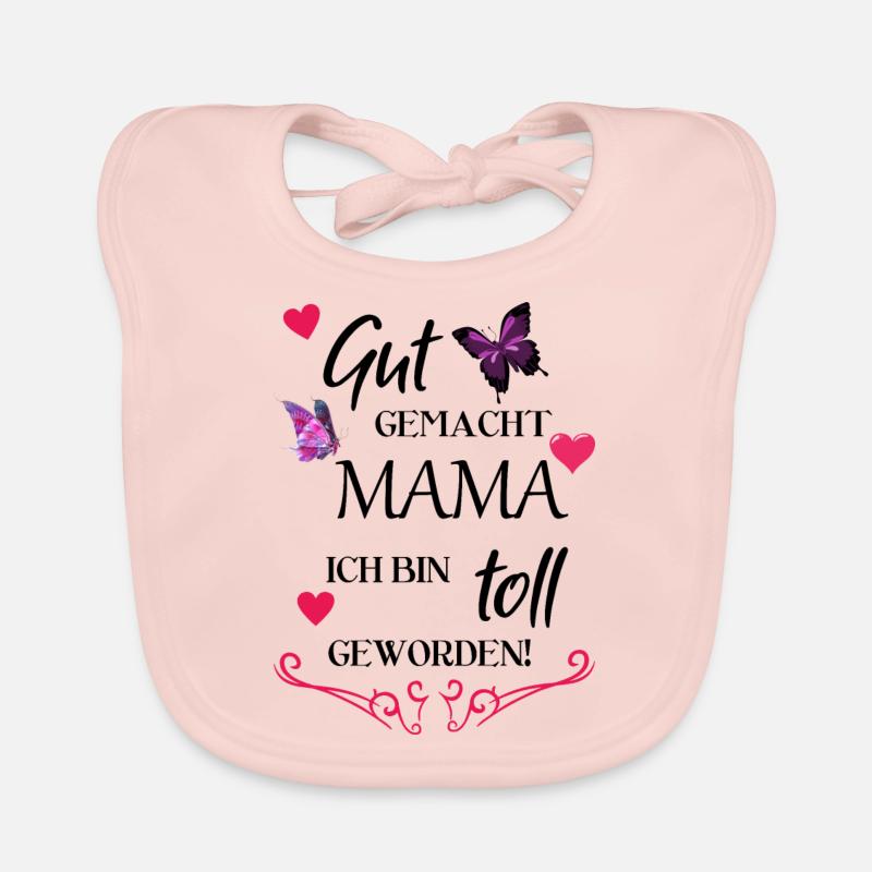 Muttertag Baby Bio-Lätzchen