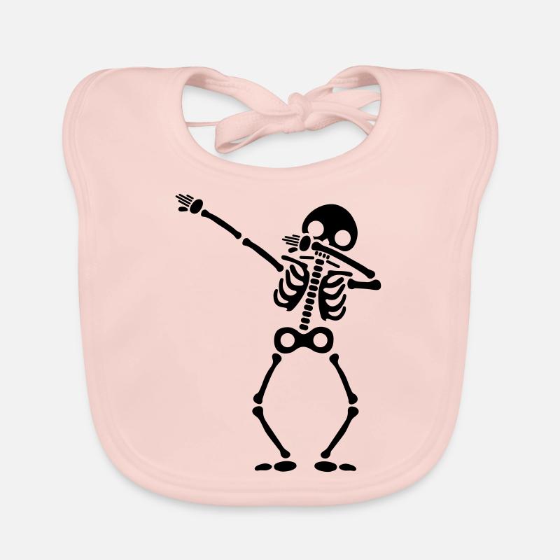 squelette Bavoir bio Bébé