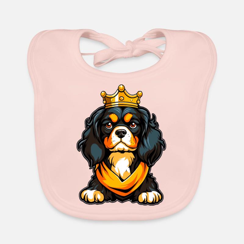 Cavalier King Charles Spaniel 3 - Chiot royal Bavoir bio Bébé