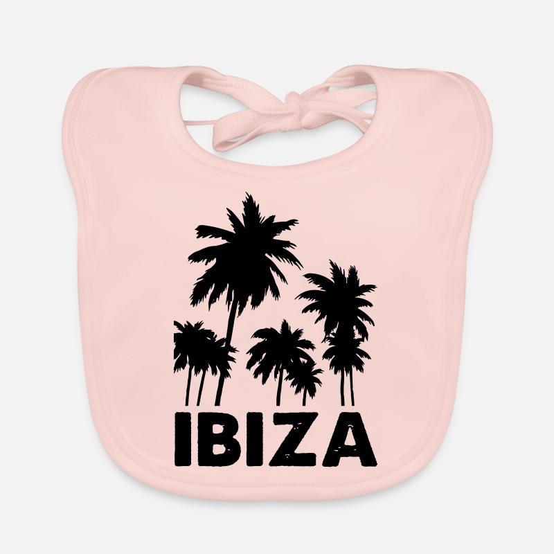 Ibiza - Bavoir bio Bébé - rose