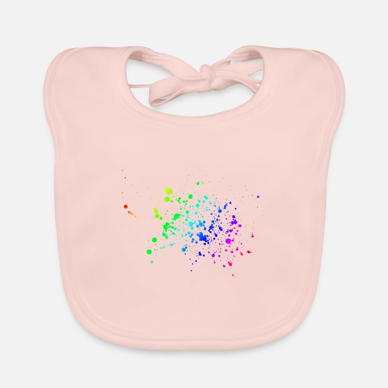 Klex rainbow Organic Baby Bibs