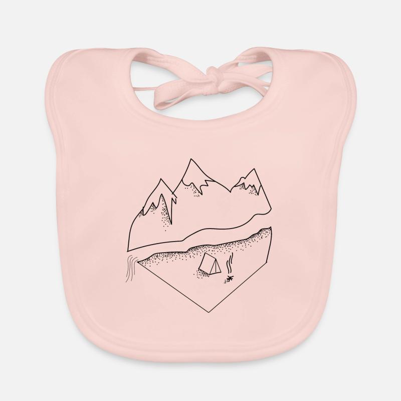 Landschaft Baby Bio-Lätzchen