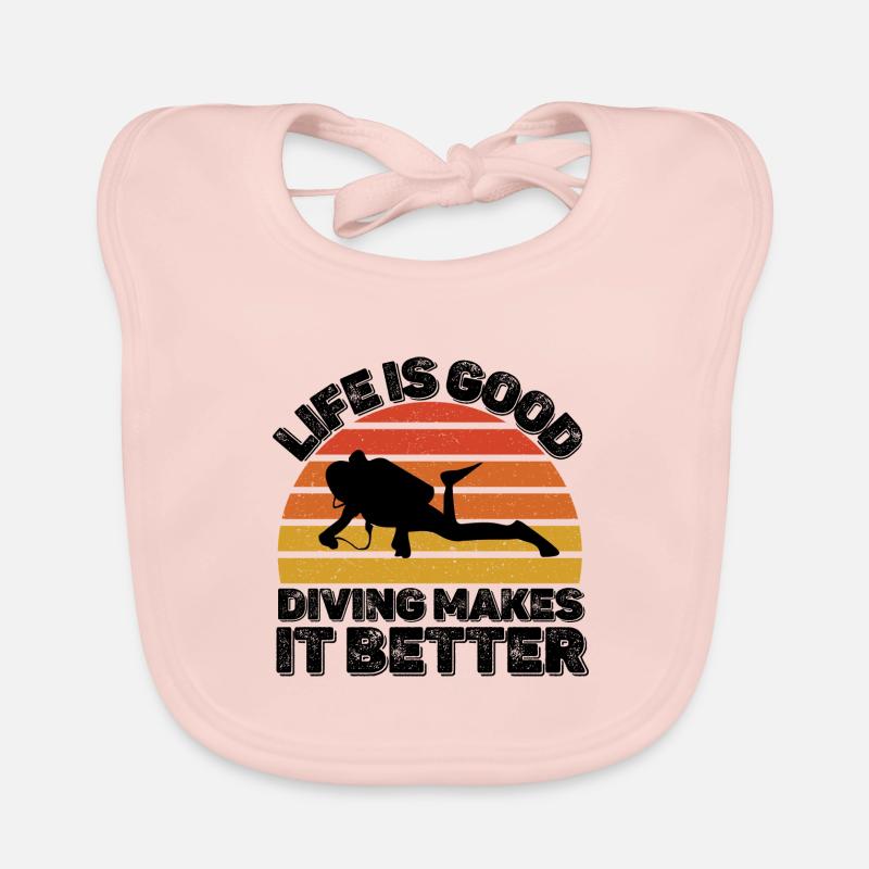Dive Organic Baby Bibs