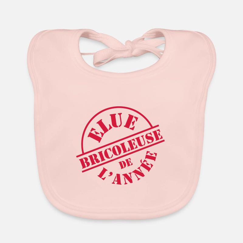 Elue Bricoleuse de l'année Bavoir bio Bébé