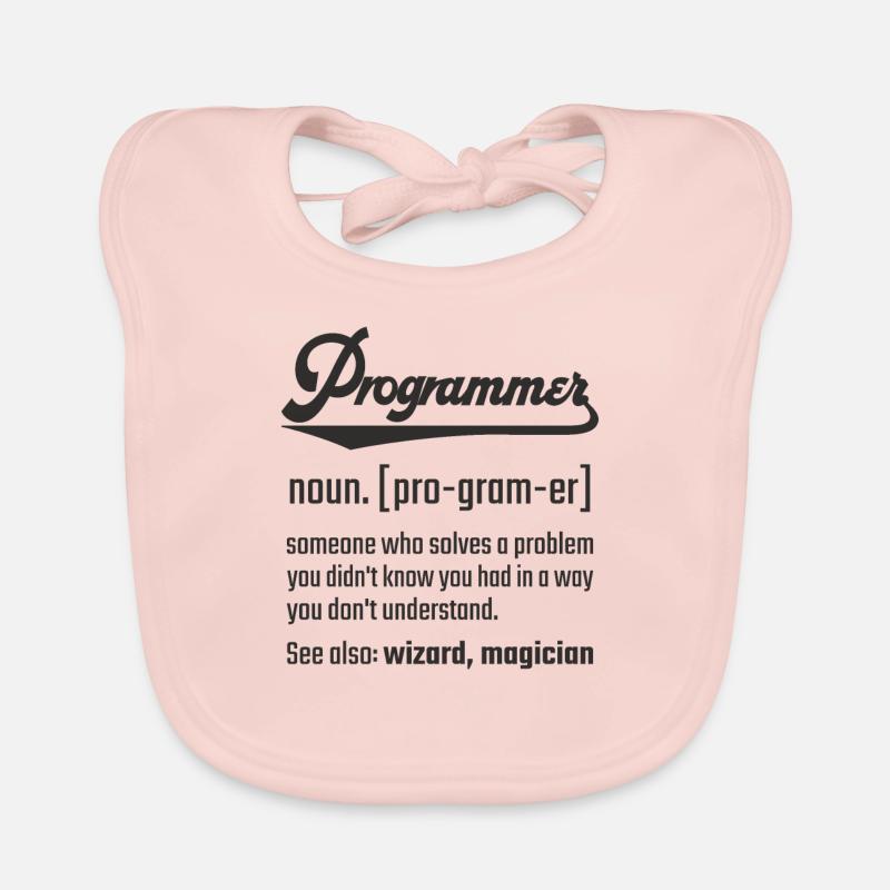 Programmer Programmierer noun Nomen Definition Baby Bio-Lätzchen