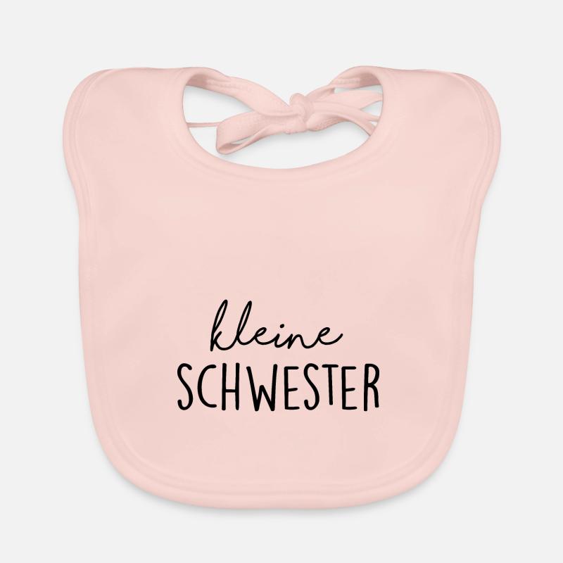 Petite soeur Bavoir bio Bébé