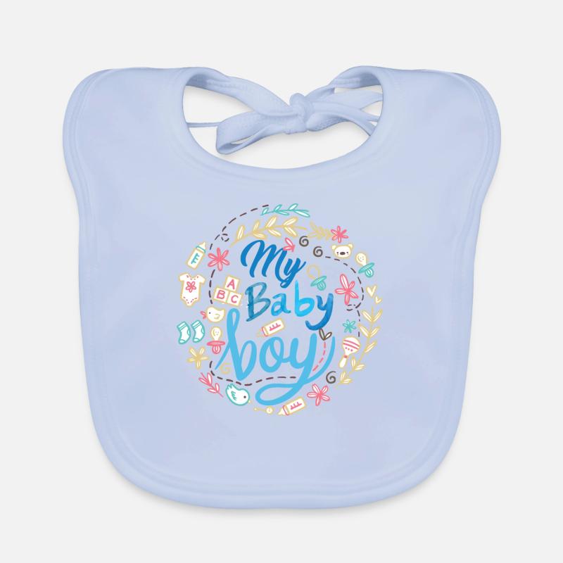 idée de cadeau naissance bébé enfant né naissance Bavoir bio Bébé