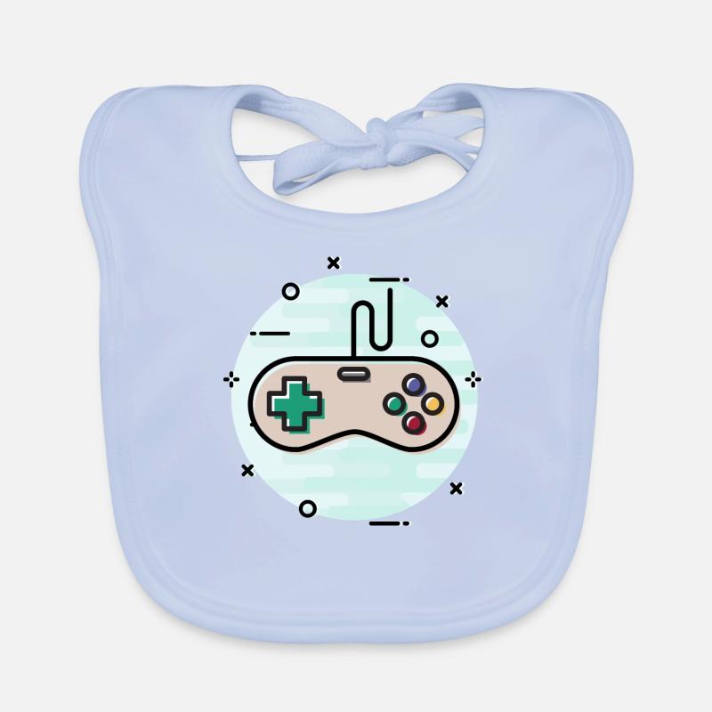 Gamepad Organic Baby Bibs