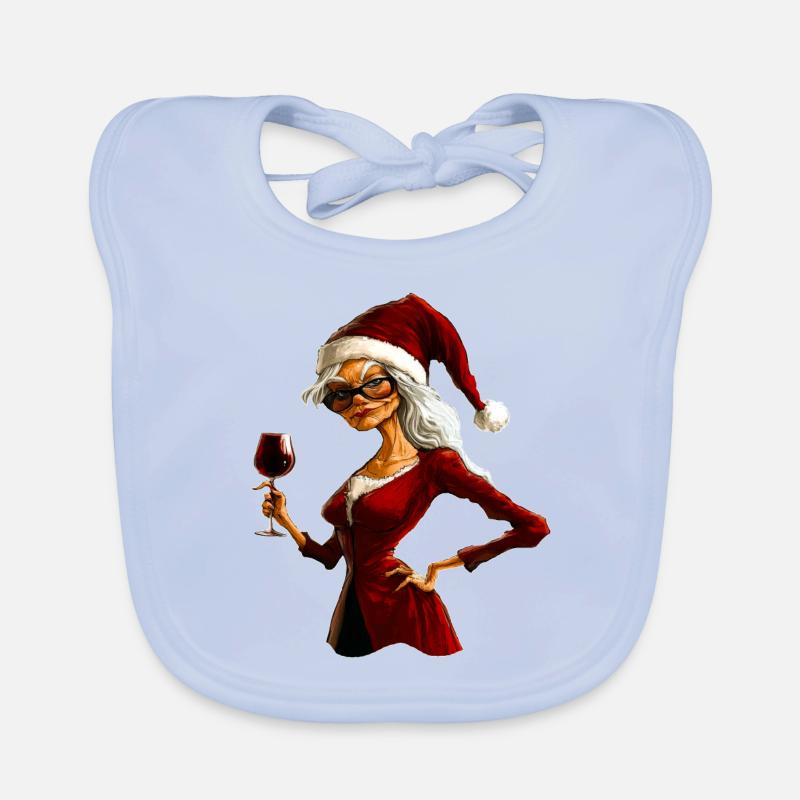 Hexen Christmas Baby Bio-Lätzchen