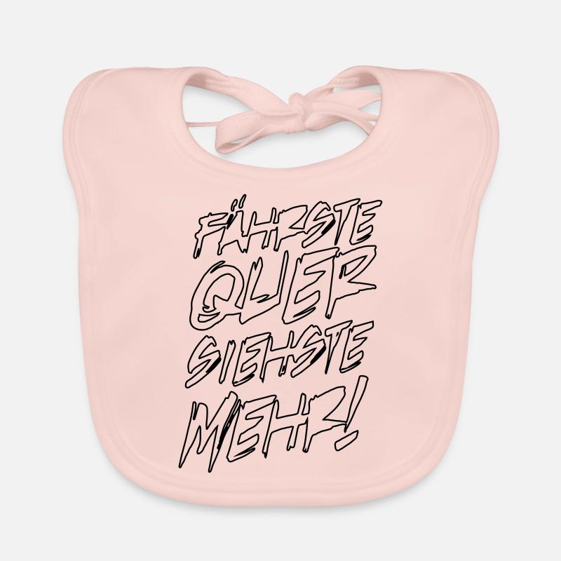 quer siehst du mehr Baby Bio-Lätzchen