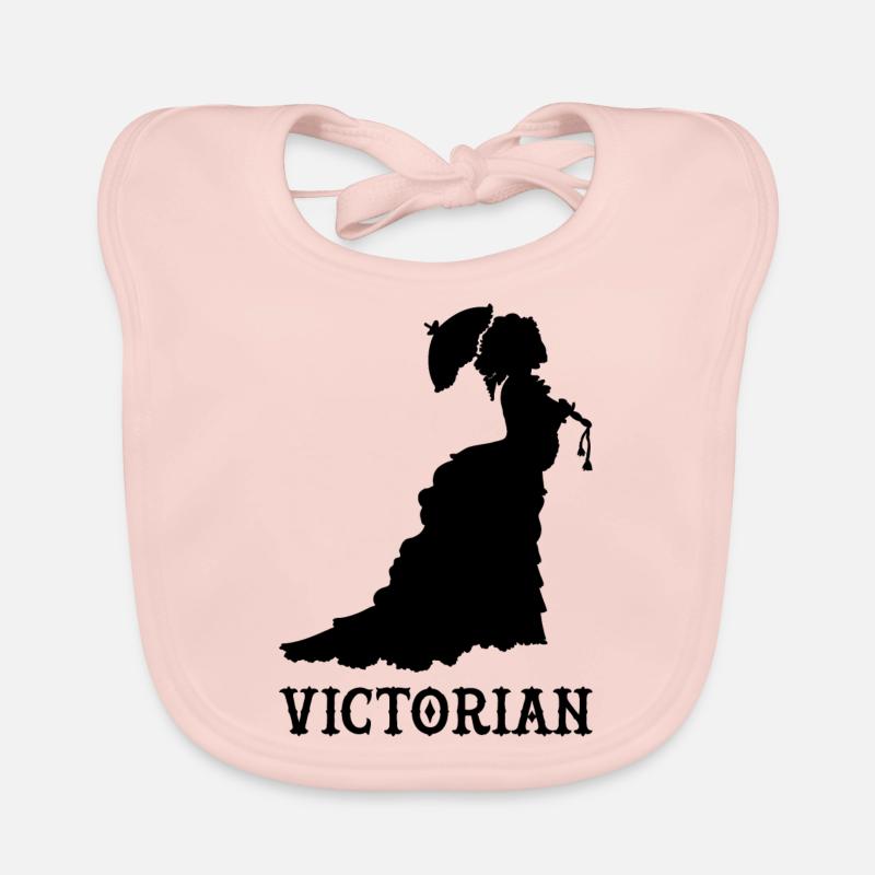 viktorianisch blak Baby Bio-Lätzchen