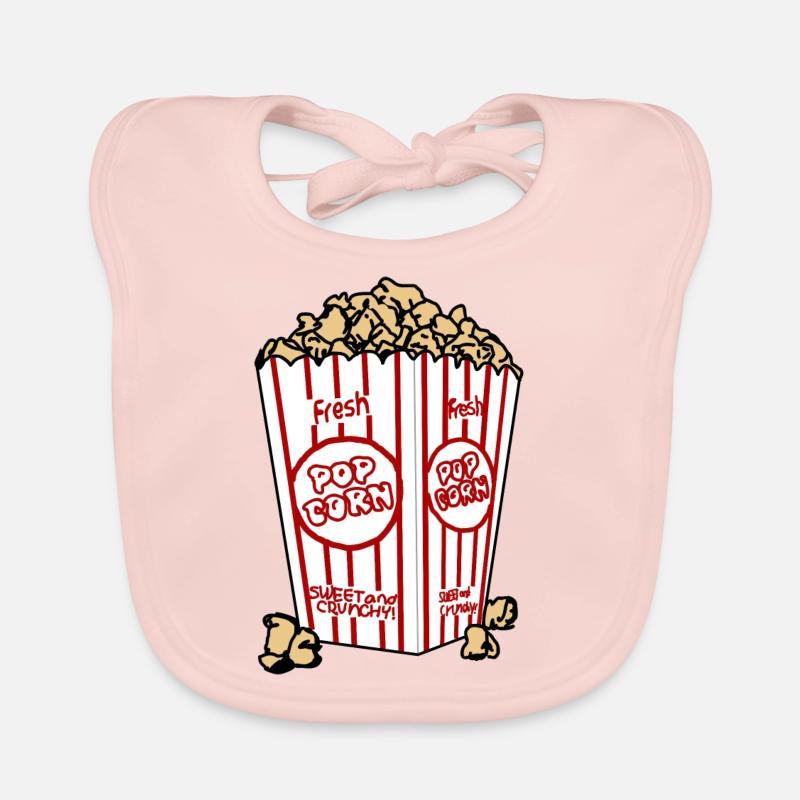 Popcorn-Becher Baby Bio-Lätzchen