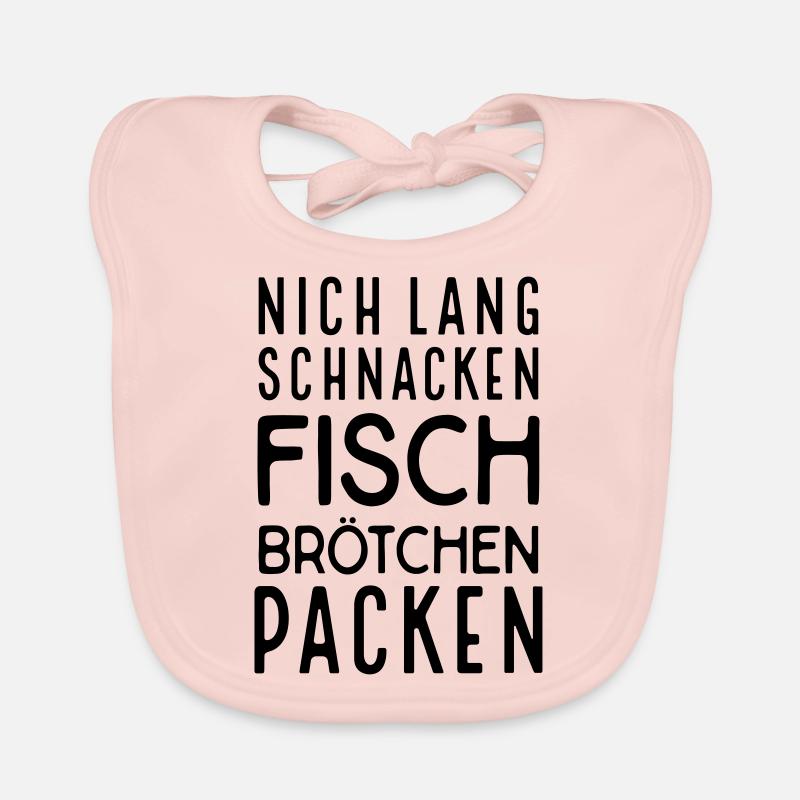 Fischbrötchen Baby Bio-Lätzchen