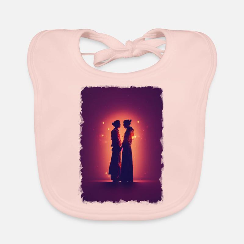 Amour Bavoir bio Bébé