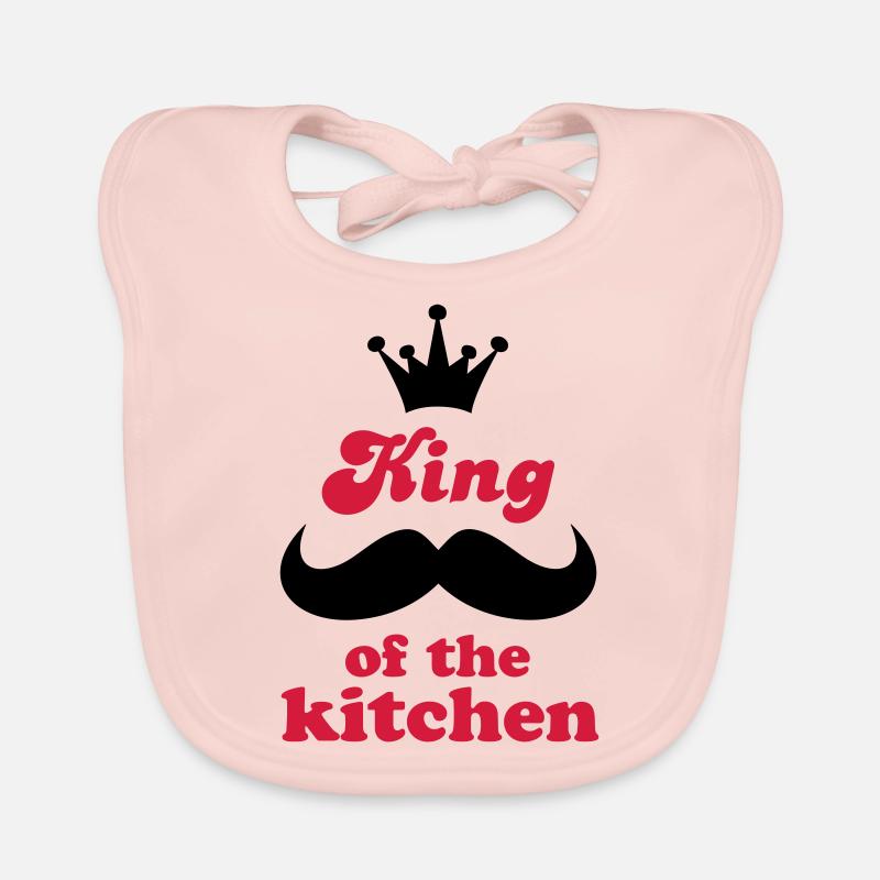 Kochschürze mit lustigem Spruch Baby Bio-Lätzchen