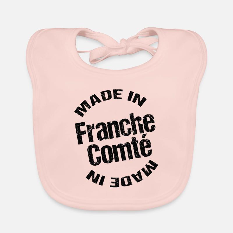 Made in Franche Comté Bavoir bio Bébé